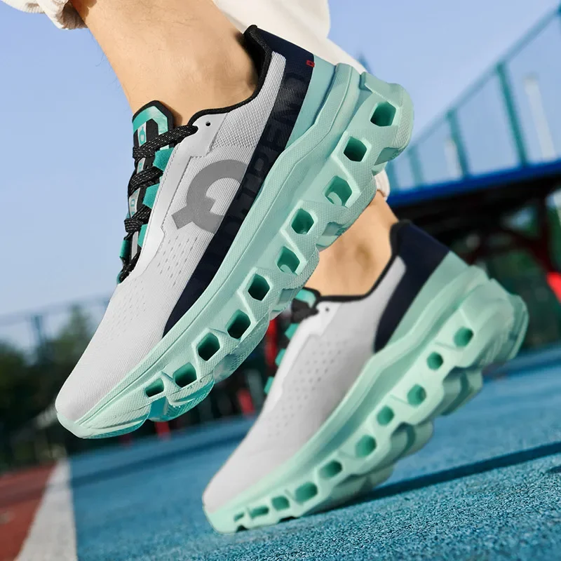 Zapatos deportivos para hombre, zapatillas informales de lujo, zapatos para correr de malla, plataforma ligera de verano, zapatos para caminar de baloncesto a la moda para hombre