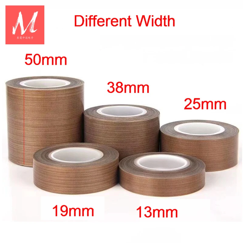 Nastro in PTFE per macchina sigillatrice per isolamento termico in tessuto con nastro adesivo resistente alle alte temperature da 300 gradi