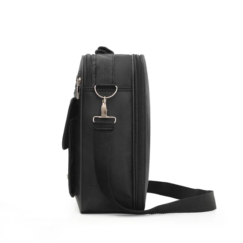 Maletín impermeable, bolsa de almacenamiento para ordenador portátil, viajes de negocios, documentos de alta capacidad, organizador, bolsa de mensajero, accesorios