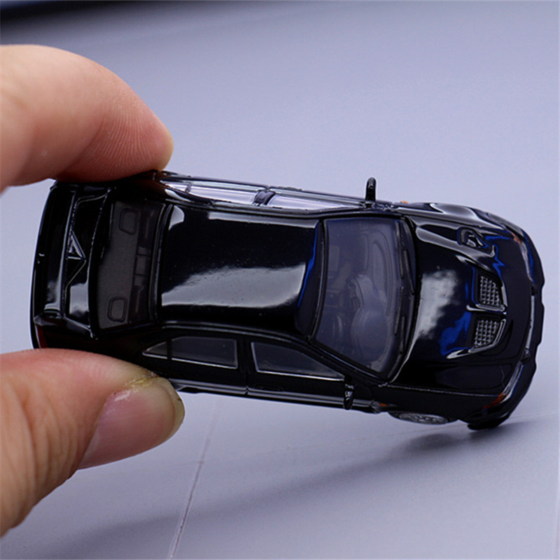 1/64 Mitsubishis Lancer Evolution V Five Alloy Sports Car Model Diecasts Metal Race Car Vehicles Model Miniature Scale Kids Gift