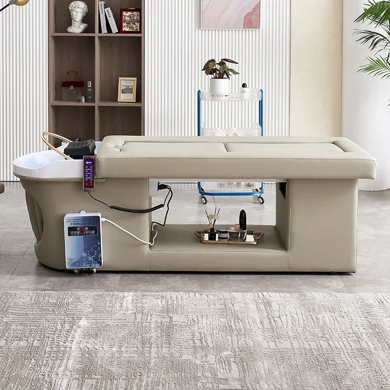 เก้าอี้ช่างทําผมแชมพูเตียงสปา Gamer Stylist เก้าอี้นวดอ่างล้างหน้า Salon ญี่ปุ่นหัวเครื่อง Lavacabeza Pedicure ผมชาม