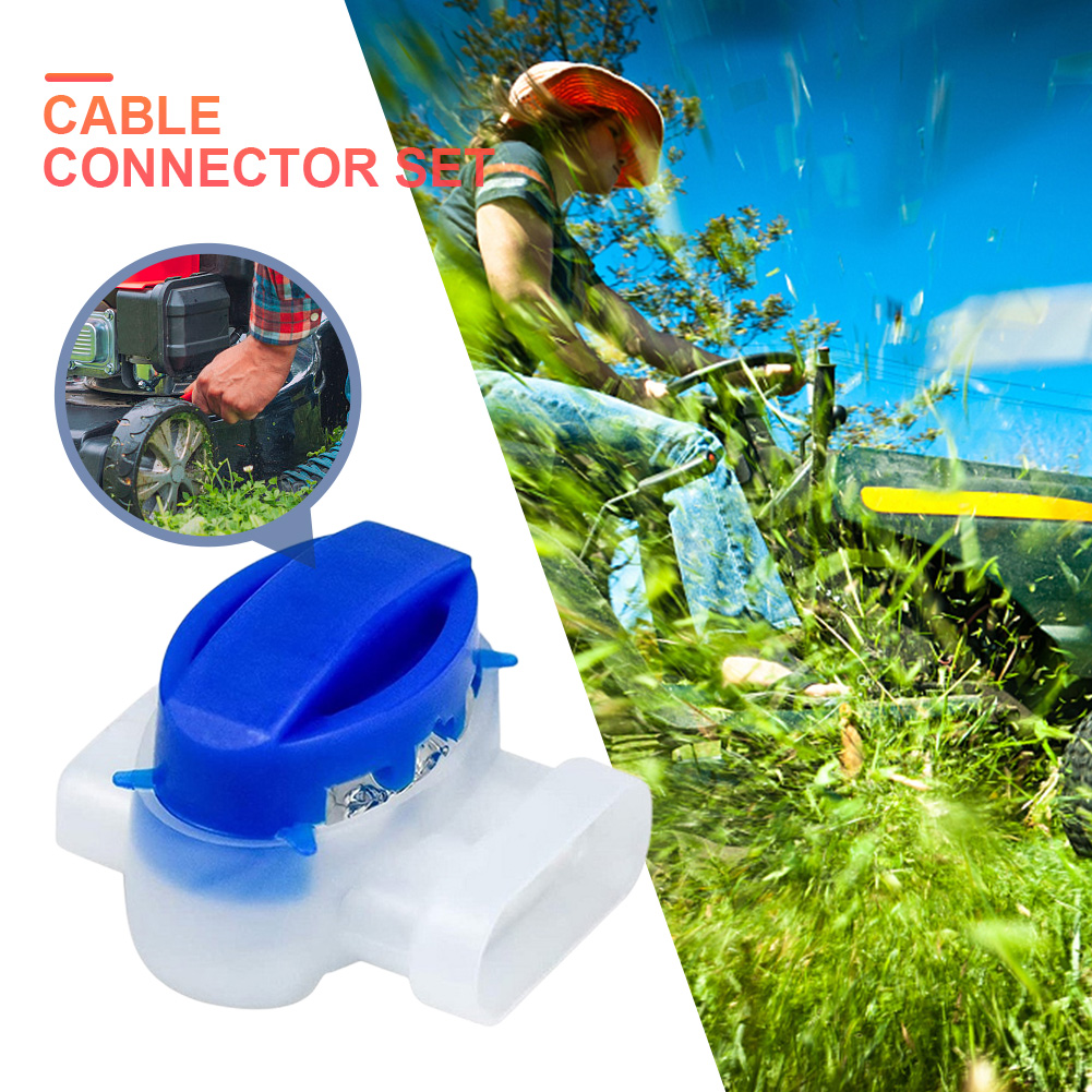 10-100pcs Robotic Lawnmower Cable Connector Waterproof Gel Connector Terminal 3 pin Electrical 314 Wire Connectors Accessories