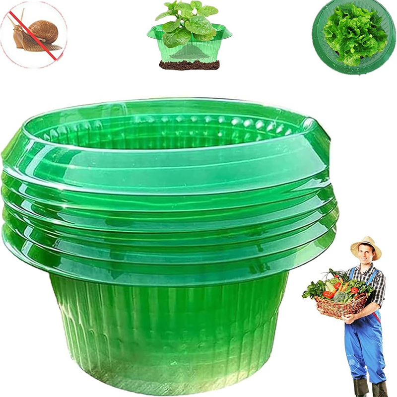 5/10/15/20 piezas collares de caracol Slug collares de protección de plantas cubiertas de verduras protector de caracol de plantas agrícolas reutilizable ahorrar agua