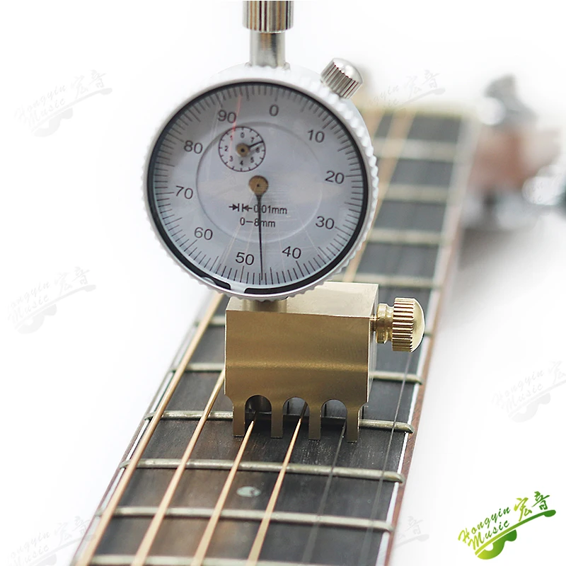 Dân Gian Bakelite Dây Đàn Guitar Khoảng Cách Thước Đo Chiều Cao Mặt Đồng Hồ Đo Phòng Thu Thủ Công Cụ Dụng Cụ Bảo Trì