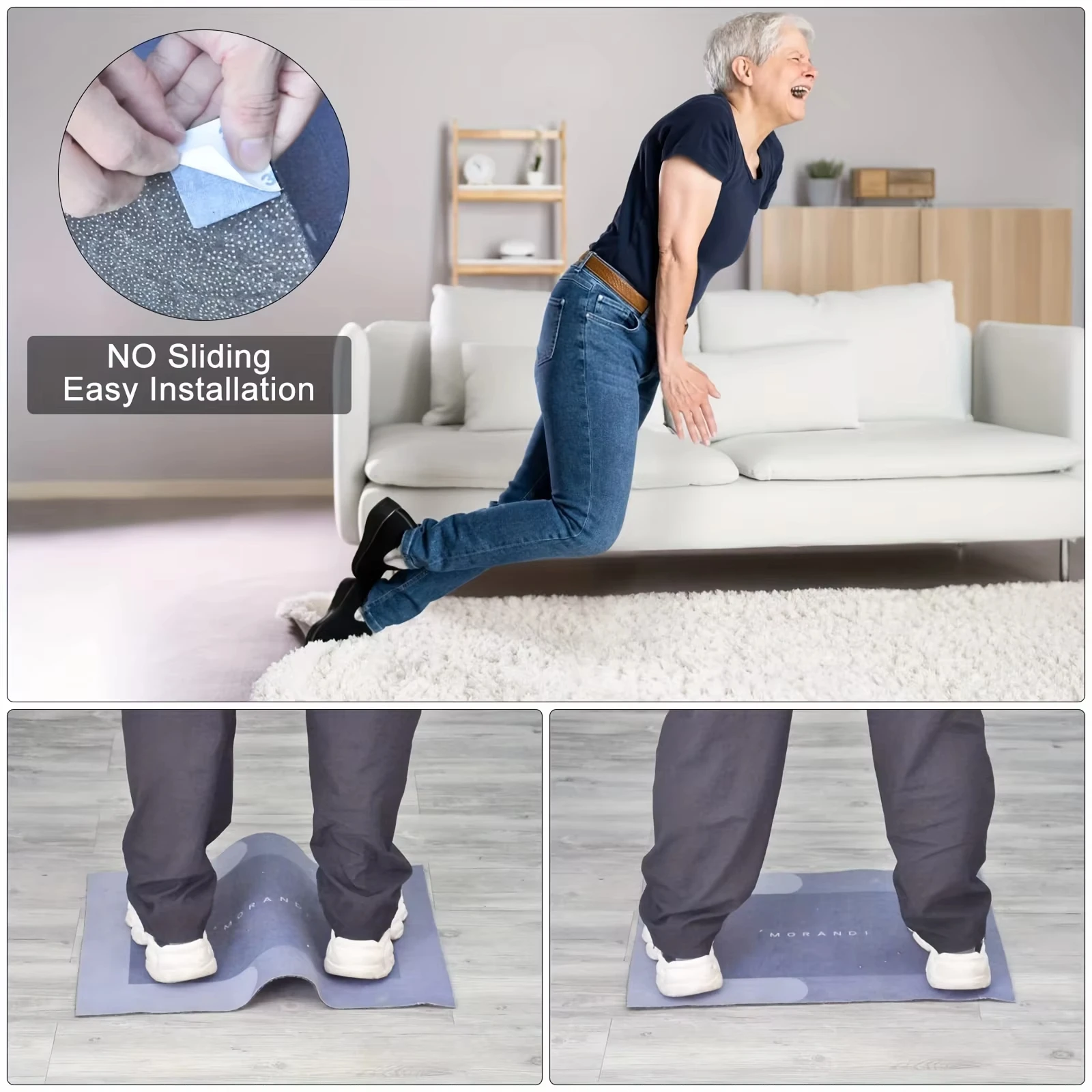 Nastro biadesivo resistente e resistente 3M 10/30 pezzi, strisce di montaggio resistenti e appiccicose per casa, auto, ufficio, esterno - Nessuna traccia