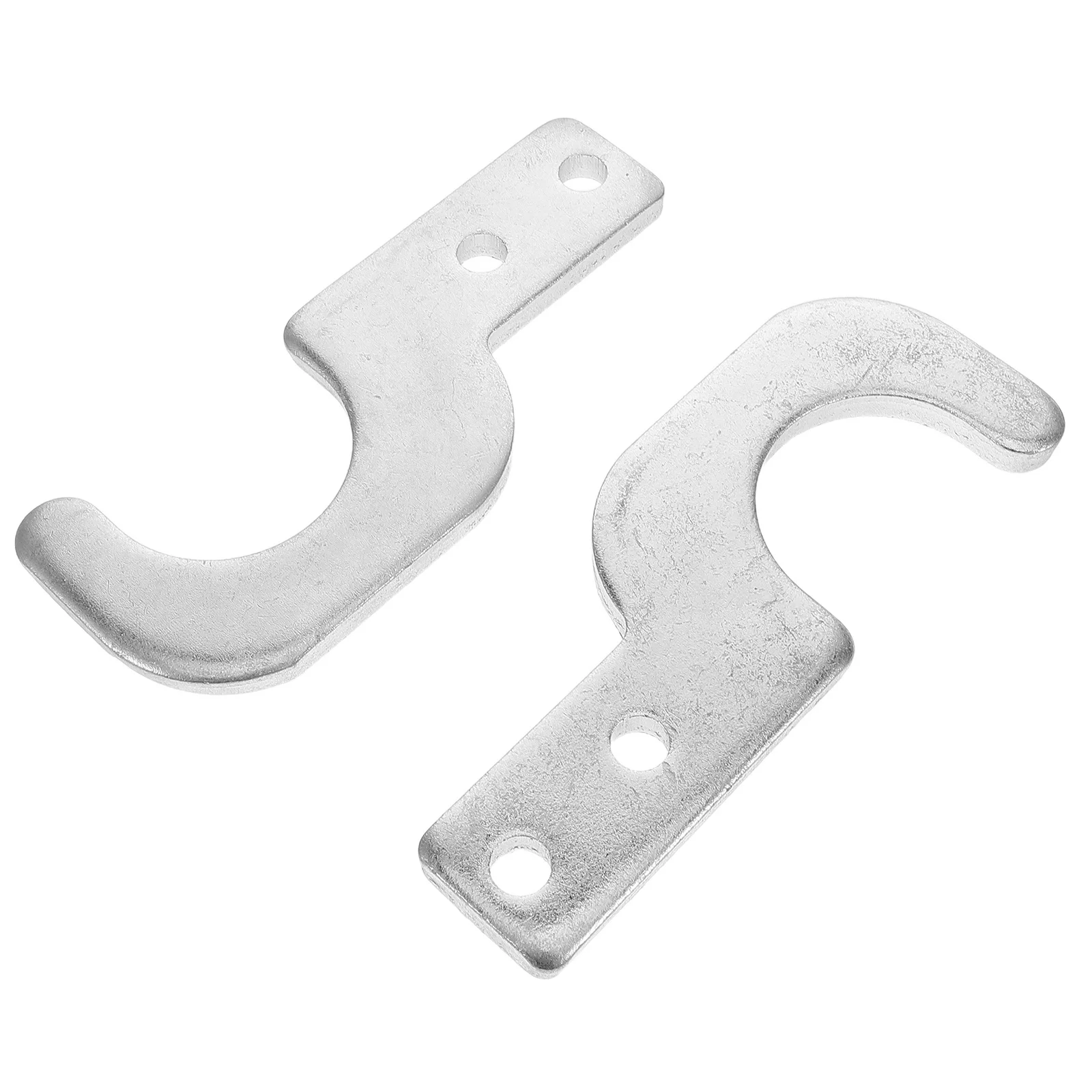 2pcs Scaffold Board Safety Hooks Heavy Duty Secure Clamps Support Brackets Locking Design Quick Install Wear Resistant Universal