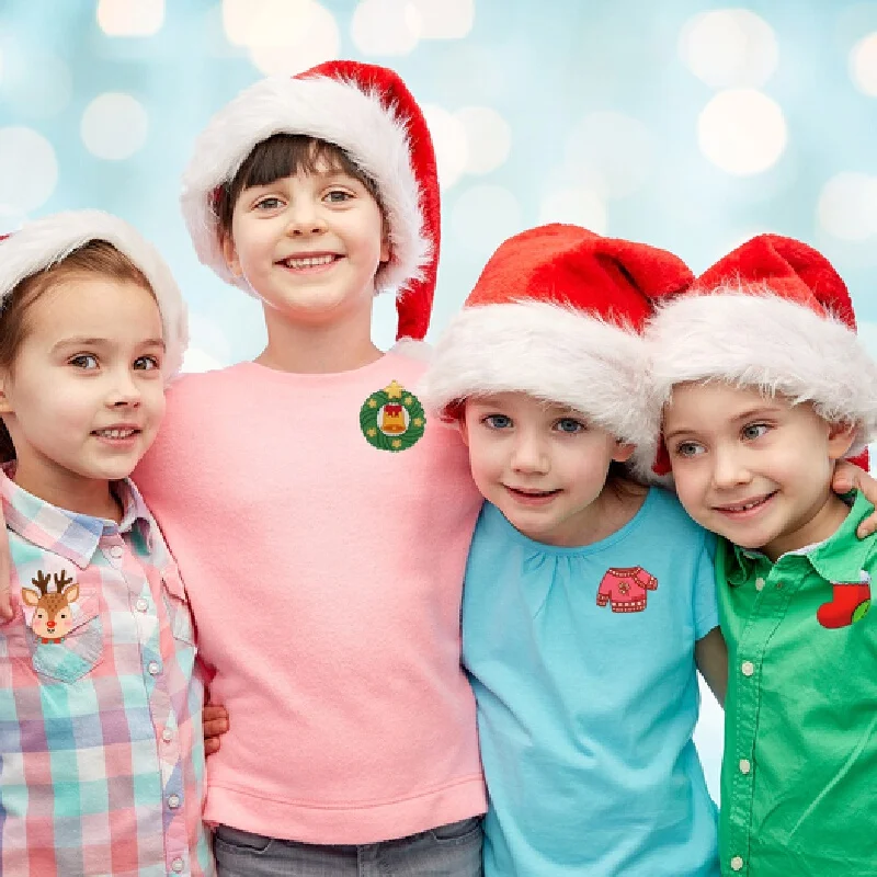 子供のためのデジタルブローチセット,クリスマスプレゼント,ブラインドボックスピン,新着,24日目