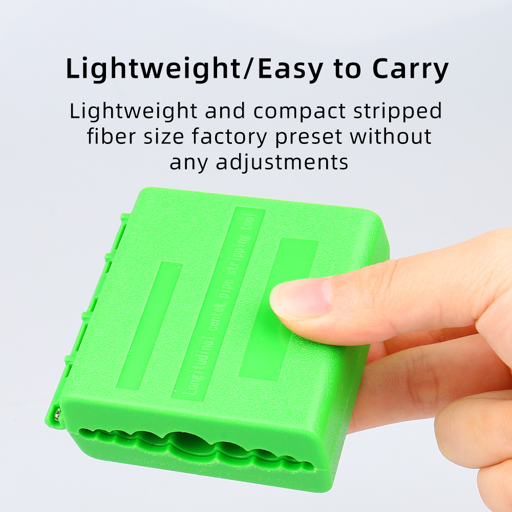 Optical Jacket Shell Stripper 1.5-11mm Longitudinal Fiber Optic Tool Beam Tube Slitter