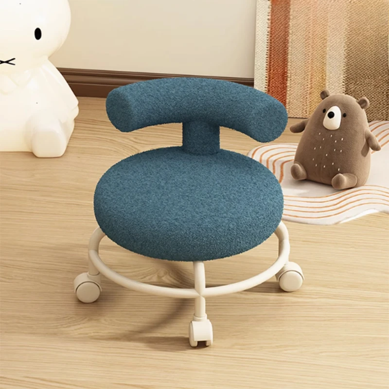Sgabello Bambini-Chaise Basse avec Dossier pour Bébé, Tabouret pour Enfant de Maternelle, Meubles de Cuisine
