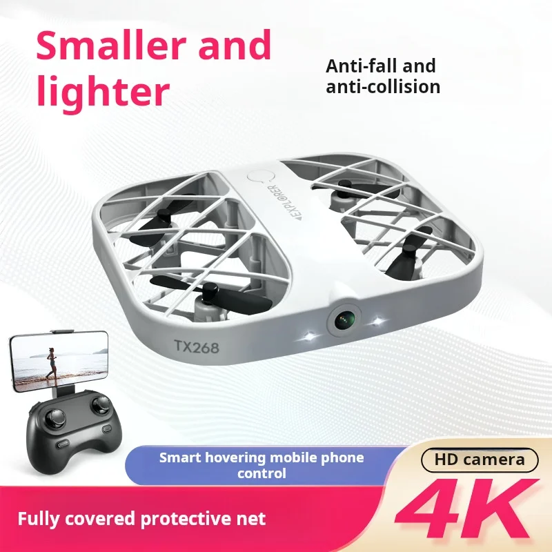JJRC-Mini drones Hknit avec caméra Delon, 8K, 4K, quadricoptère avec caméra transmettant un OVNI, télécommande, jouets d'avion en temps réel