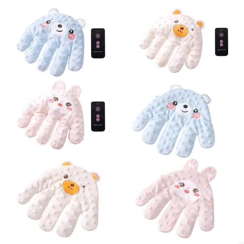 Electric/Normal Soothing Hand Baby Mood Calming Pillow for Toddler Promotes Relax Sleep with/Without Remote A2UB