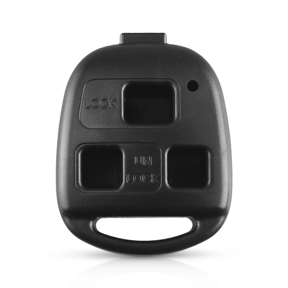 Dandkey 2/3 ボタンリモート車のキーシェルケーストヨタカローラランドクルーザーヤリスカムリ RAV4 プラドレクサス RX300 ES300 LX470