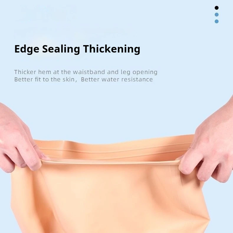 กางเกงว่ายน้ําซิลิโคนกันน้ําผู้ชายผู้หญิงกางเกงว่ายน้ํา Seaside SWIM Boxer กางเกงขาสั้นมีประจําเดือนป้องกัน Surfing Swimshorts