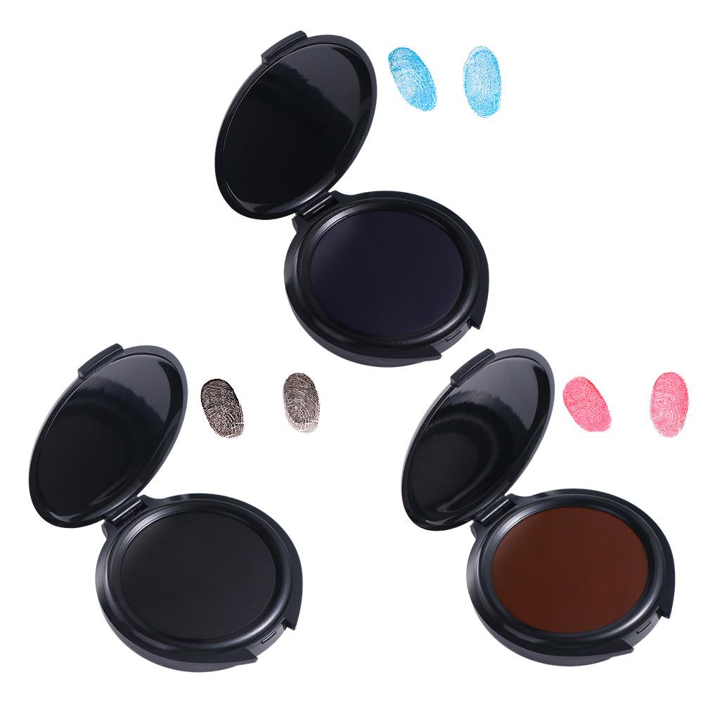 Contrato portátil finanças claro carimbo acordo material de escritório almofada de tinta impressão digital kit mini almofada de tinta de impressão digital