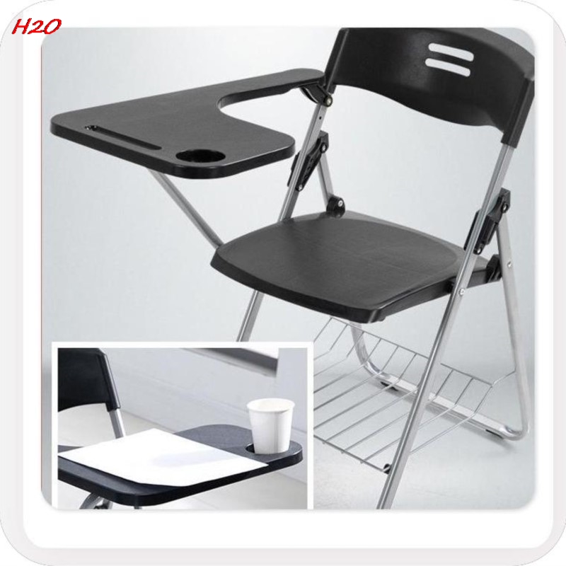 H20 훈련 의자 회의 학습 글쓰기 의자, 통합 훈련 의자, 글쓰기 보드, 접이식 훈련 의자, 인기 신제품