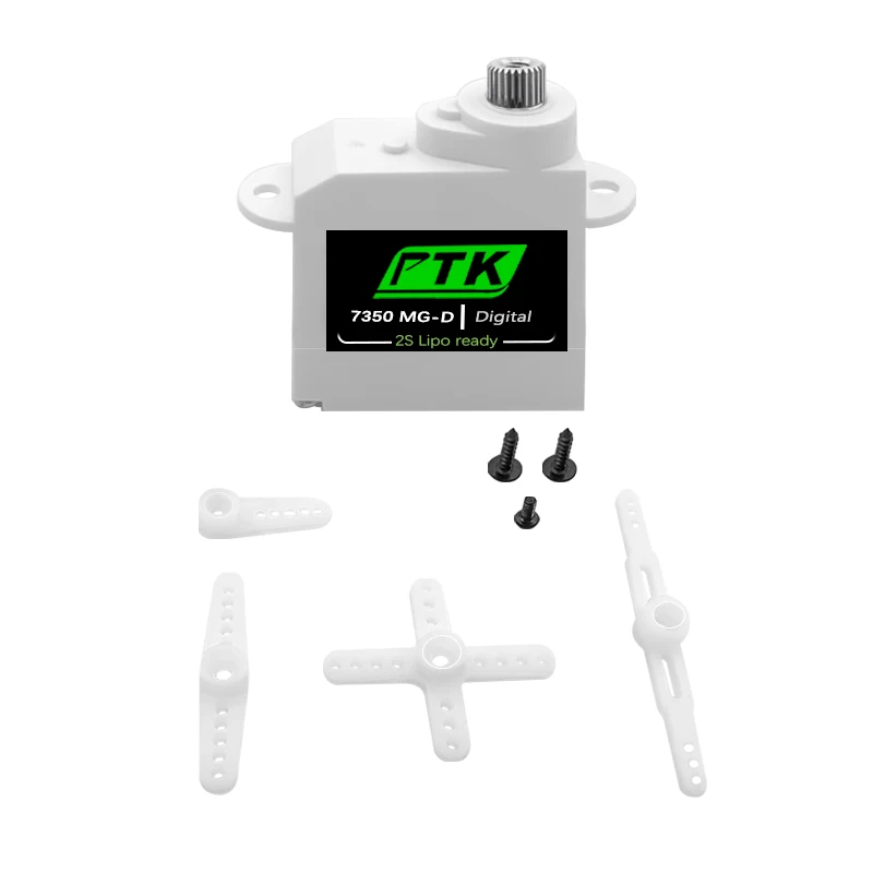 PTK 7350 MG-D 5.5g Digital Servo Metal Gear for EPP F3P F3K F3L F5L Glider indoor plane RC Car Helicopter Robot