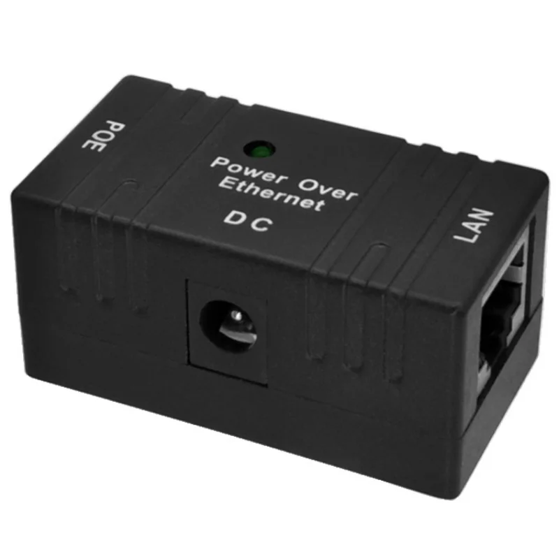 1000/100 Mbps 5V 12V 24V 48V/1A POE Injector Power Splitter para câmera IP POE Adaptador Módulo Acessórios