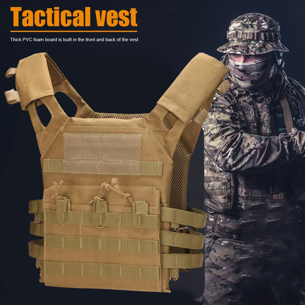 Taktische Weste Wasserdichte Outdoor Körper Rüstung Leichte JPC Molle Plate Carrier Jagd Weste CS Spiel Dschungel Sicherheit Ausrüstung