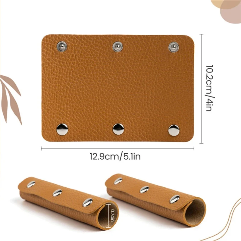 Soft กระเป๋าเดินทาง Grip ป้องกันกระเป๋าเดินทางกระเป๋า Handle Wrap หนัง Anti-จังหวะรถเข็นเด็กสายคล้องไหล่ Pad Grip กระเป๋าอุปกรณ์เสริม