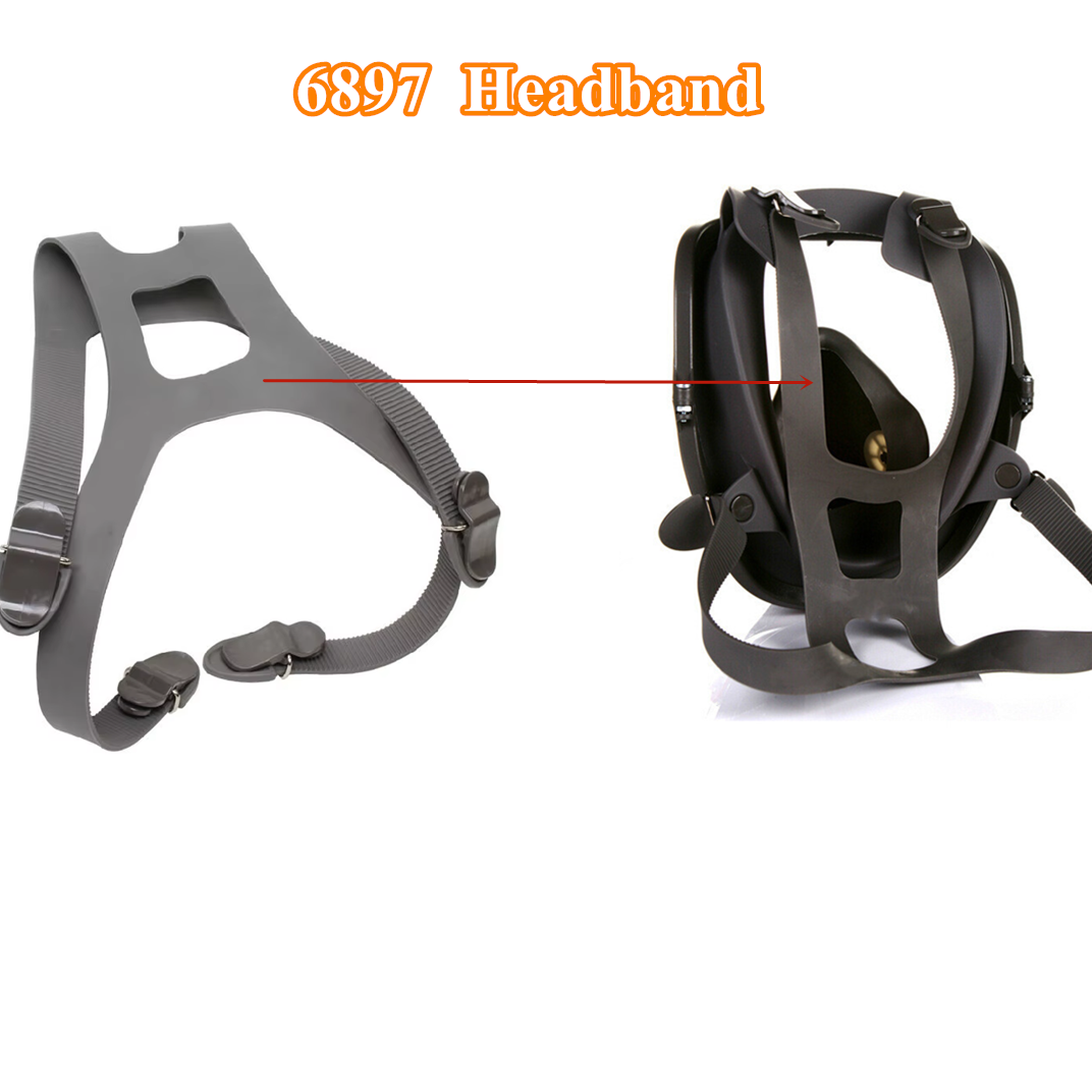Màn Hình Gốc/Dây Đeo Đầu Cho 3M 6800/Mặt Nạ Nguyên Mặt Hóa Học Mặt Nạ Phòng Độc PC HD Chống sương Mù Có Thể Rửa Được