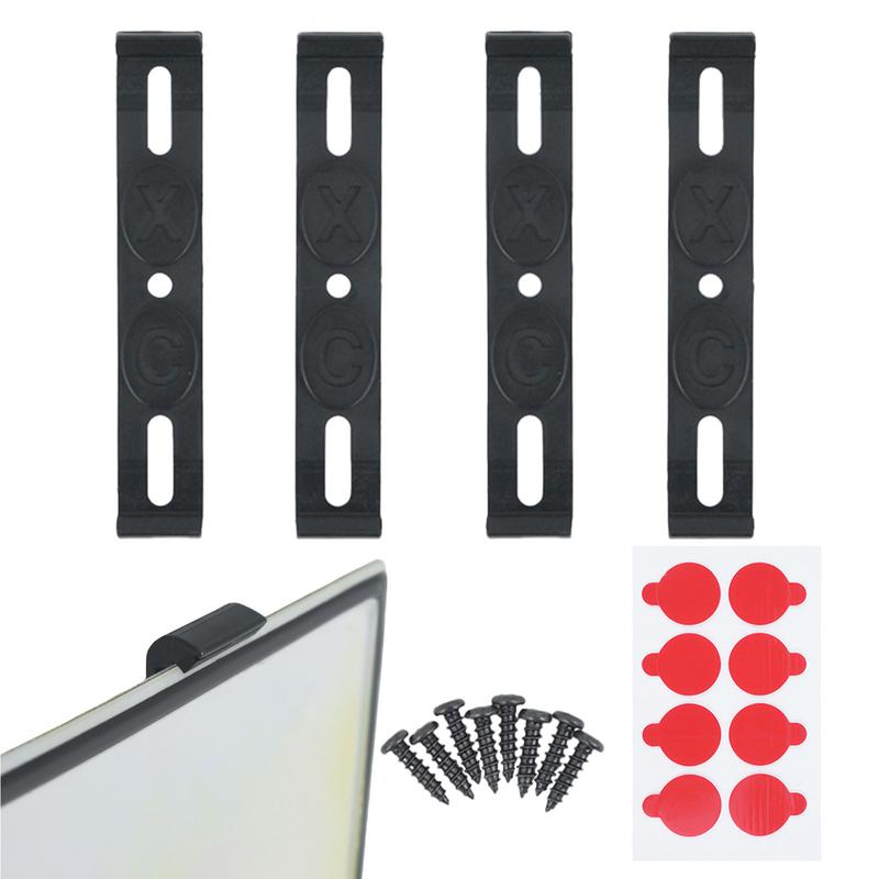 Kentekenplaathouder 4 STKS Weerbestendig Frameloos Kentekenplaatframe Auto Tag Frame voor Auto Tags Voor en Achter Auto Accessoires