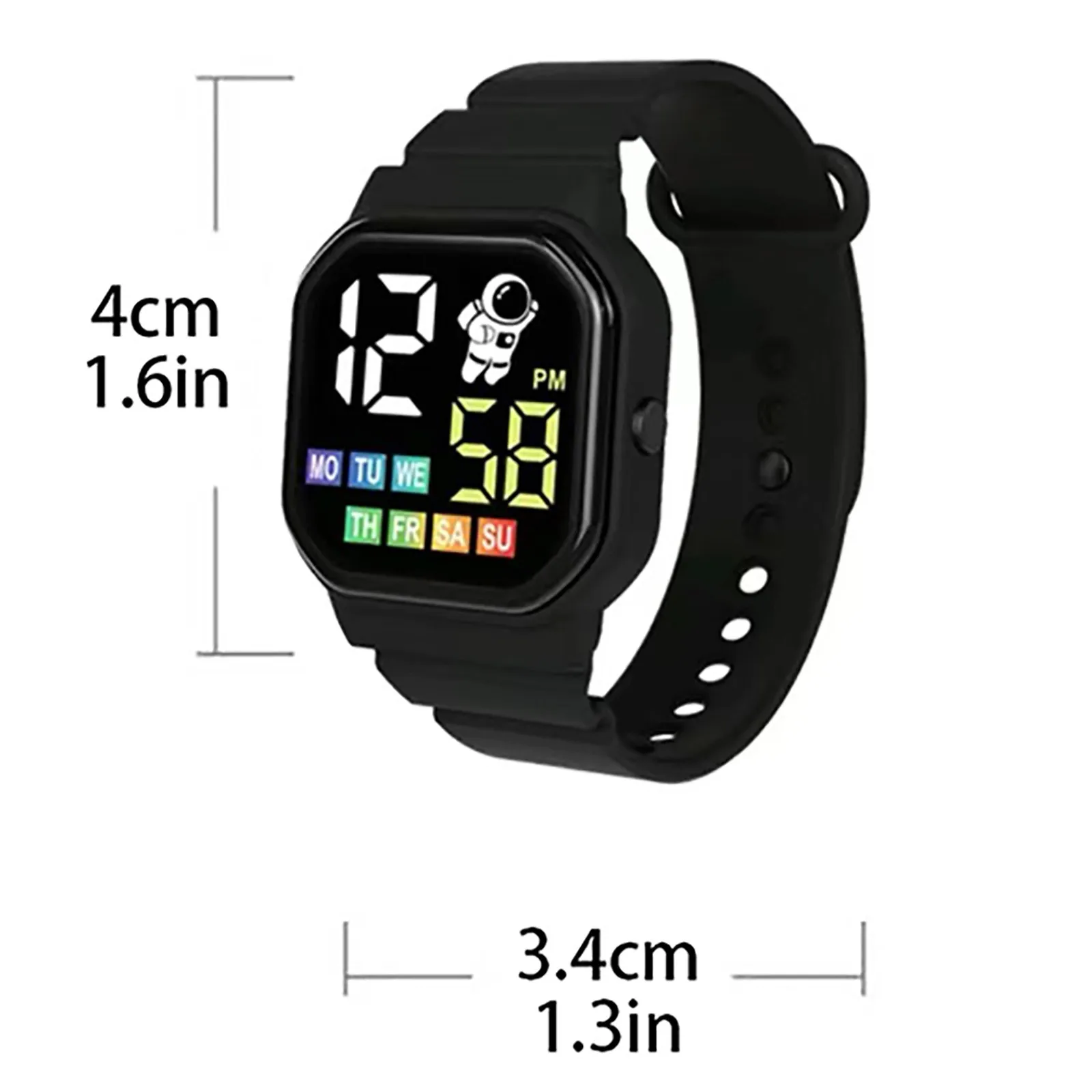 Relógio eletrônico para meninos meninas crianças esporte ao ar livre relógios display led multi-função relógio digital despertador reloj hombre