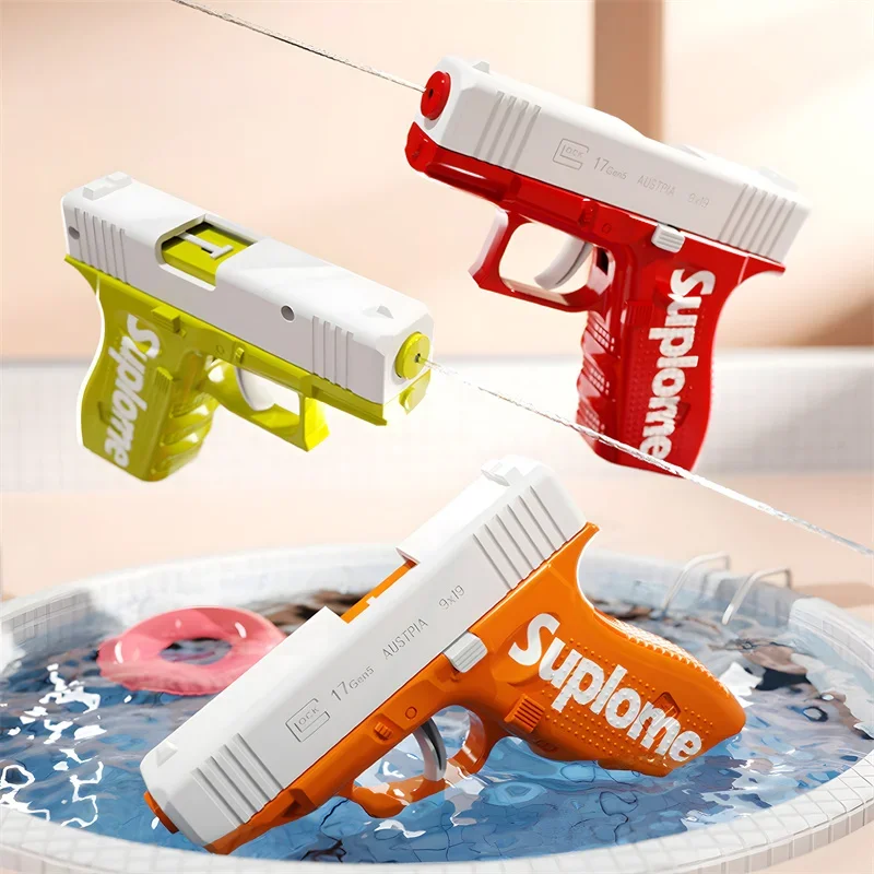 Pasión Manual pistola de agua explosión de hielo Águila del desierto verano natación batalla juguete tiro continuo piscina diversión al aire libre