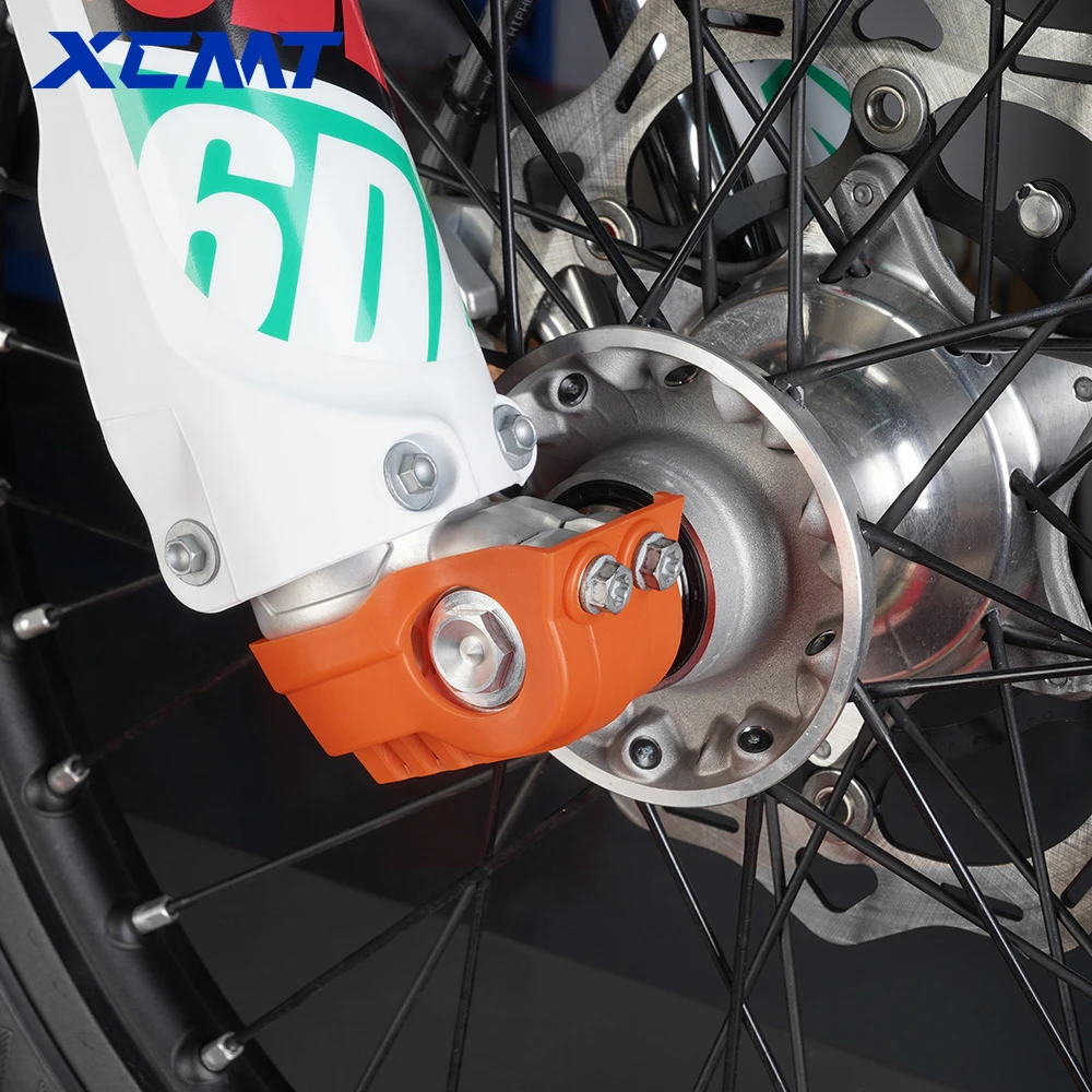 Para ktm exc 300 2016-2024 2023 garfo inferior sapato guarda capa protetor para ktm 125 250 350 450 500 exc excf sx sxf xc xcf xcw tpi
