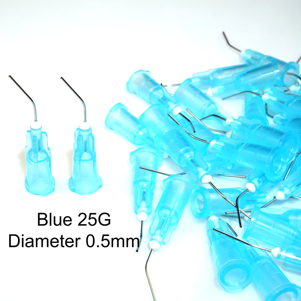 100 個のニードルヒント歯科樹脂酸試薬配信シリンジチップ歯科歯のクリーニング口腔ケア歯学プロベント