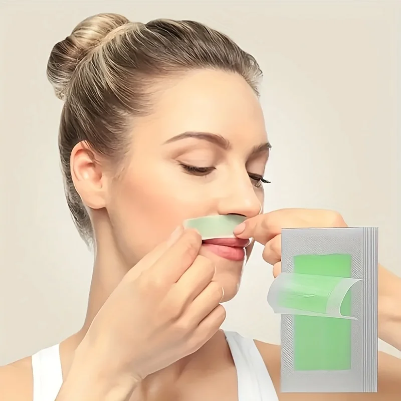 20 Stück Haarentfernungs-Wachspapier für Lippen, Gesichtsbart, Lippen, Augenbrauen, hohe Bikinizone, Mehrzweck-Wachspapier zur Haarentfernung