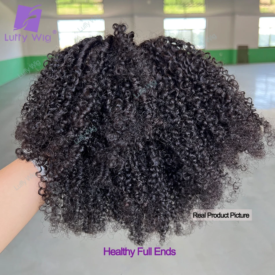 Micro Loop ต่อผมมนุษย์ 3c 4a Afro Kinky Curly จริงบราซิล Remy MicroLinks ผม Links สําหรับผู้หญิงสีดํา luffy