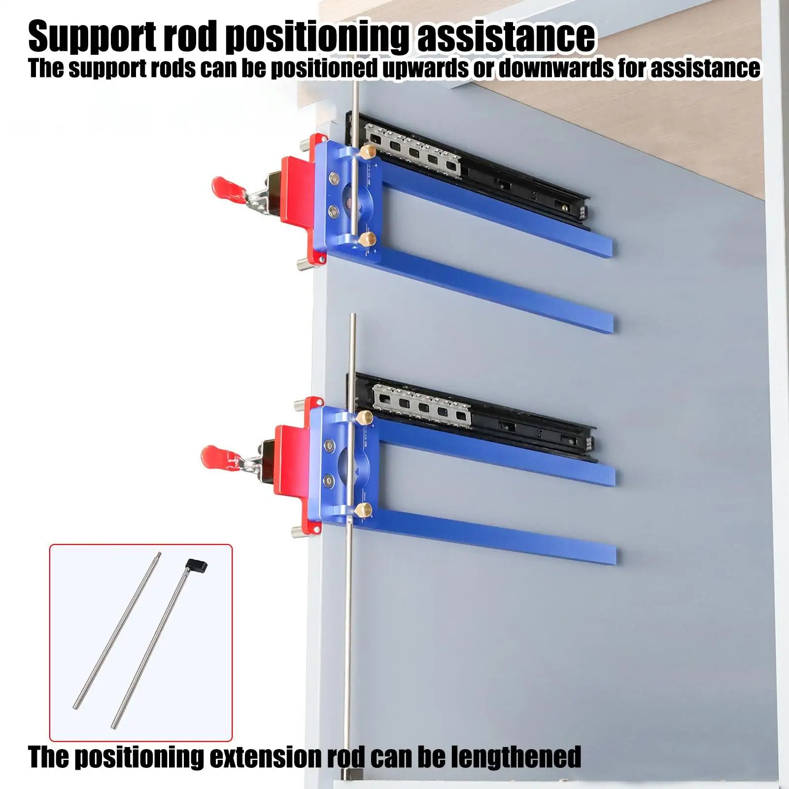 Drawer Slide Installation Jig Cabinet Hardware Jig Install Drawer Slides Accurate Guide For Home Workshop Office Table Bathroom