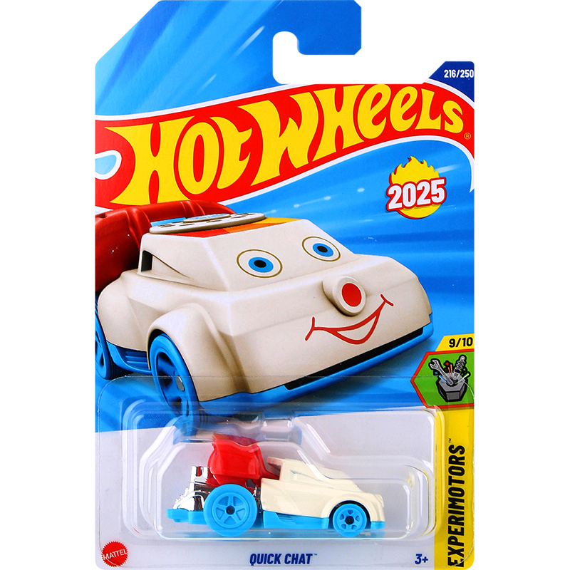 Оригинальный Hot Wheels Quick Chat Exper Exper 도ors # 216 1/64 литая под давлением модель автомобиля игрушечный для мальчиков подарок C4982 2025 л чехол