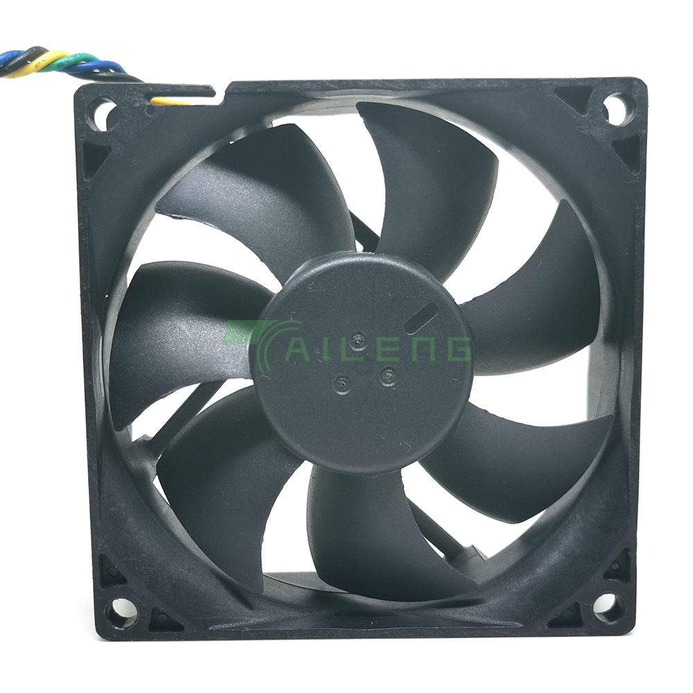 New 80mm 8025 12V PWM Cooling Fan Foxconn PVA080G12Q  80X80X25mm 59CFM 4Wire 4Pin Cooler for Server Computer