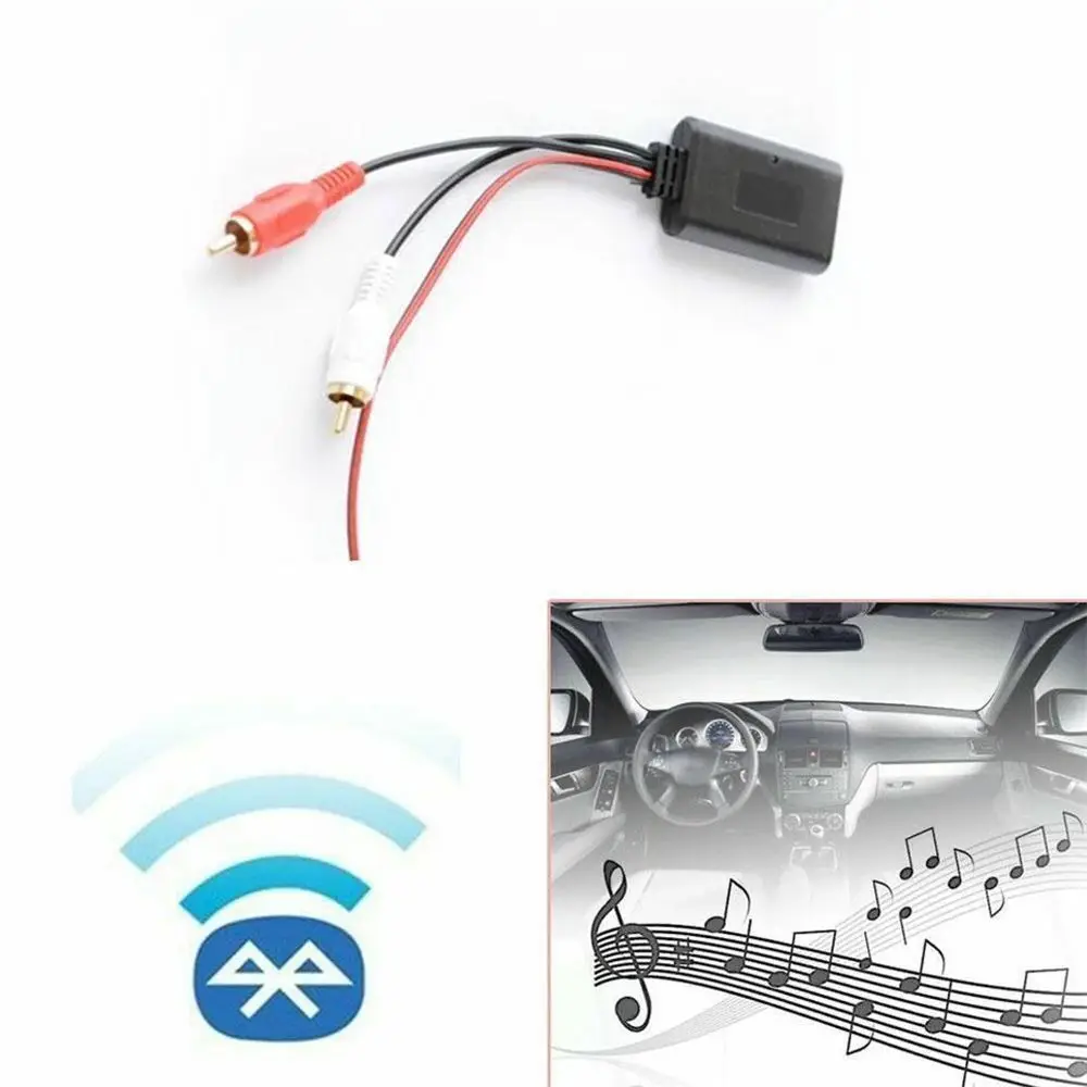 Universal Play Wireless Music Bluetooth Receiver Receiver Module 2 RCA Cable AUX Receiver Wireless Bluetooth Module Replacement