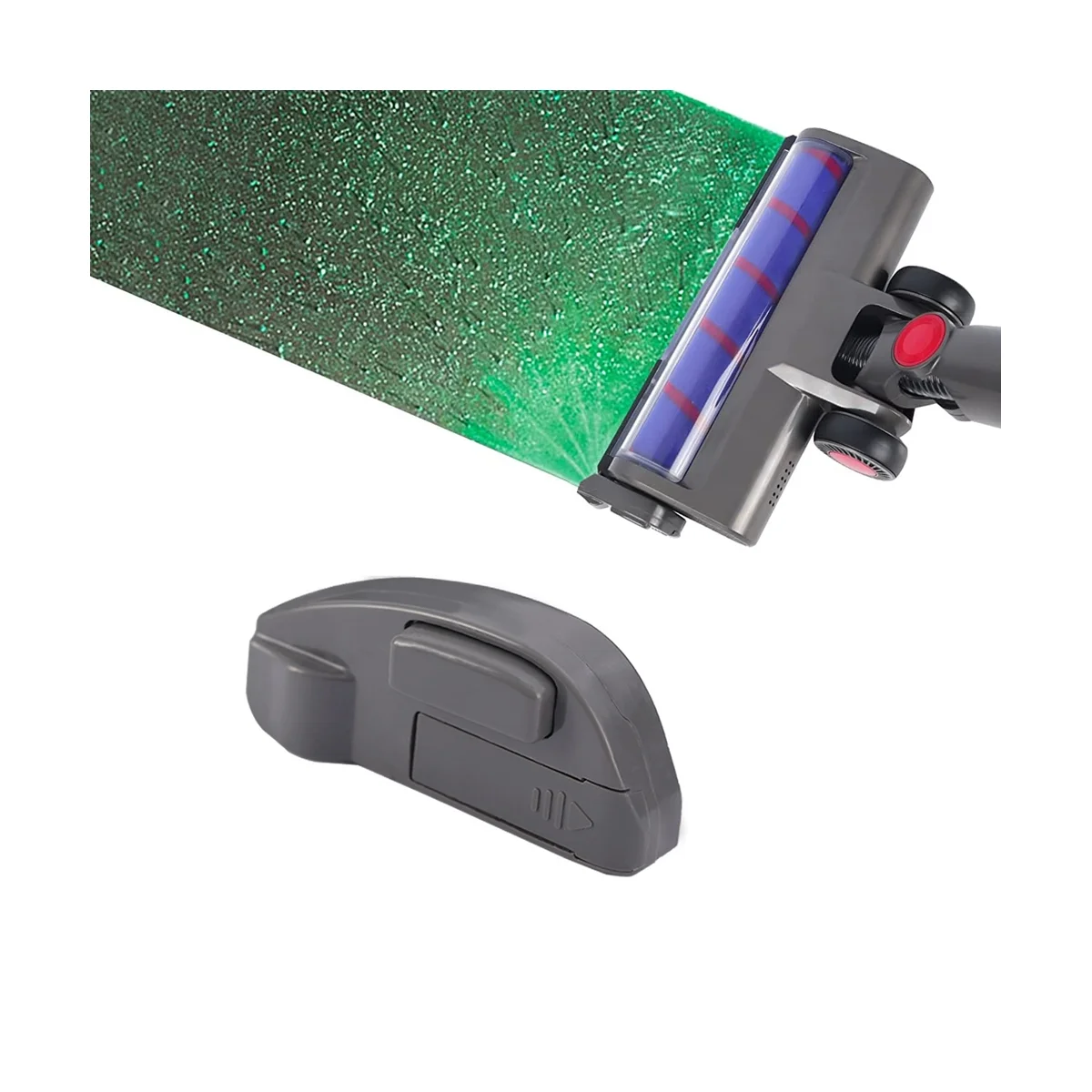 LEDランプ付き掃除機,ほこりの表示,隠されたほこりの掃除,ペットの毛,家庭用掃除機アクセサリー,ペットショップ,素晴らしいオファー
