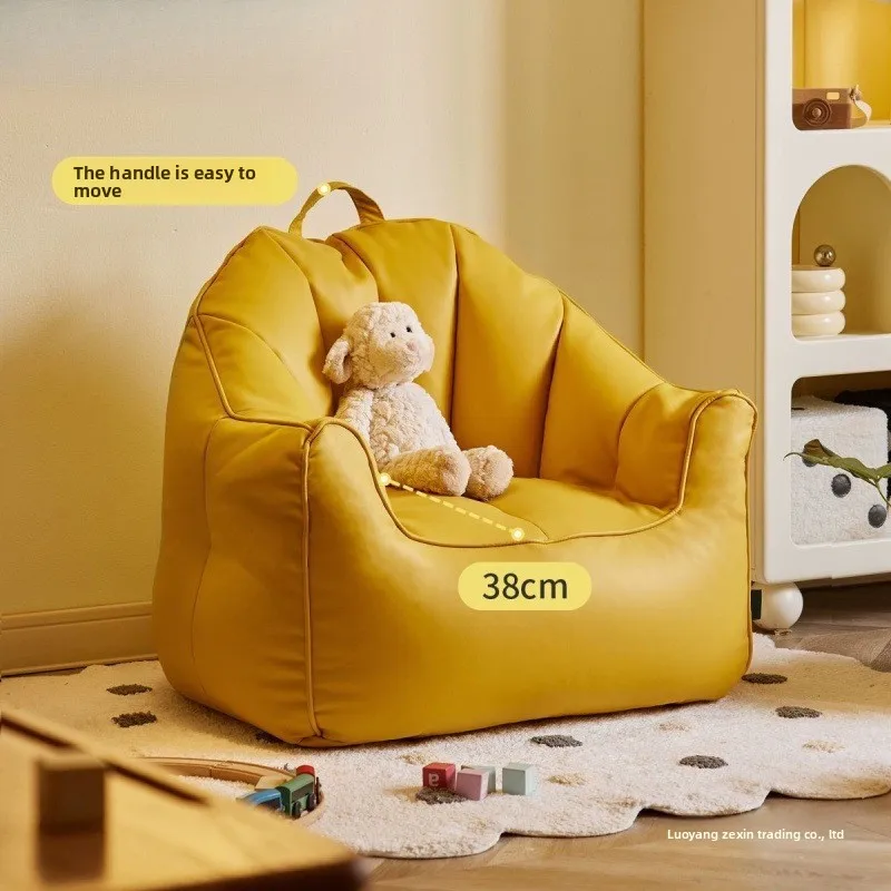 Sofá perezoso para bebé, balcón individual, silla de ocio, sala de estar, sofá de lectura para niños