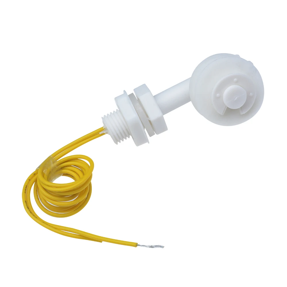 DC 220V Flüssiges Wasser Level Sensor Rechtwinklig Mini Float Schalter Float Schalter Enthält für Fisch Tank Switchs Sensoren
