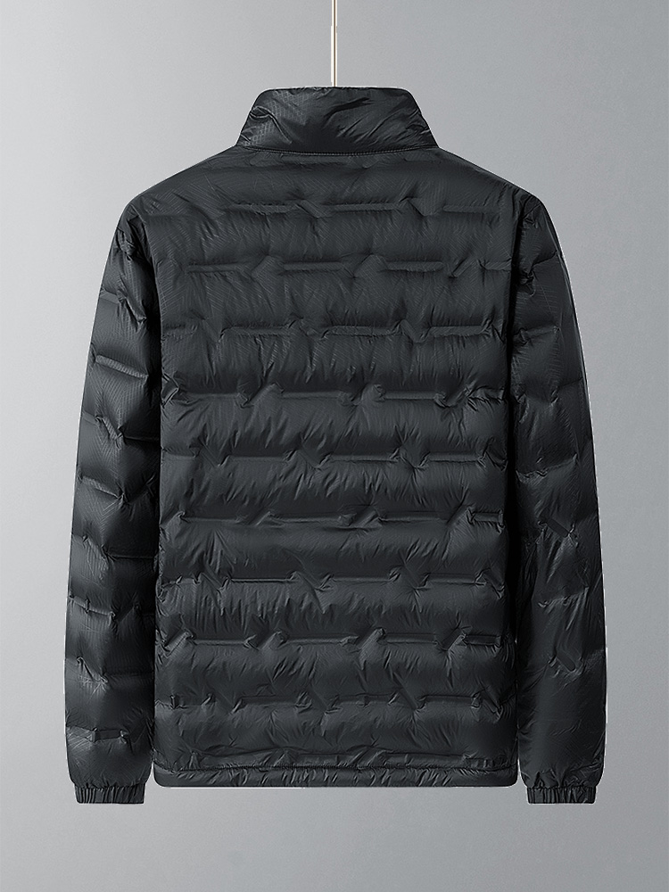 メンズホワイトダックダウンパッド入りジャケット,カジュアルウインドブレーカー,軽量フグコート,ラージサイズ8xl,冬