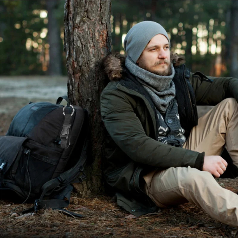 Extra Long Add-A-Bag Luggage Strap with Quick Release Buckle Secure Travel Backpack Jacket Holder External Carry On Strap Belt