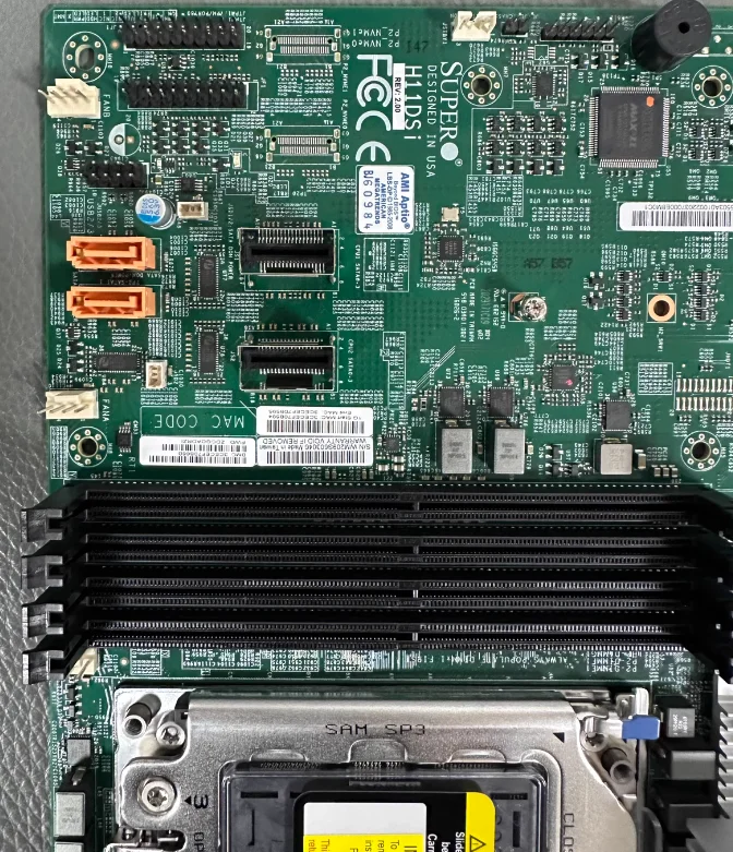 Placa-mãe Supermicro H11DSI/H11DSI-NT AMD Aleo SMH