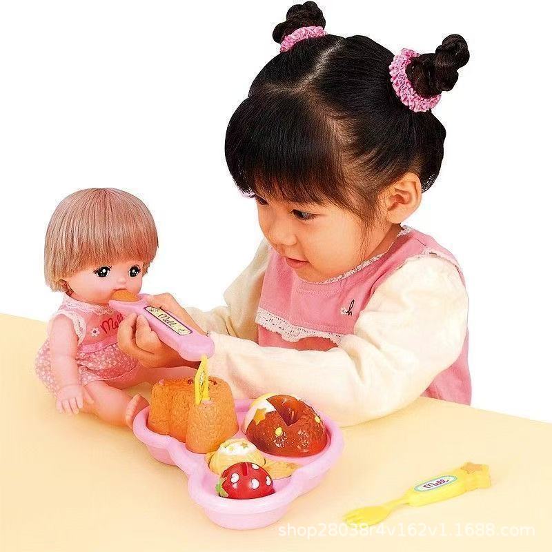 Jouet d'alimentation pour Pudding, petit ours, plateau alimentaire Bento, jeu de rôle, éducation précoce, jouets de maison, nouvelle collection