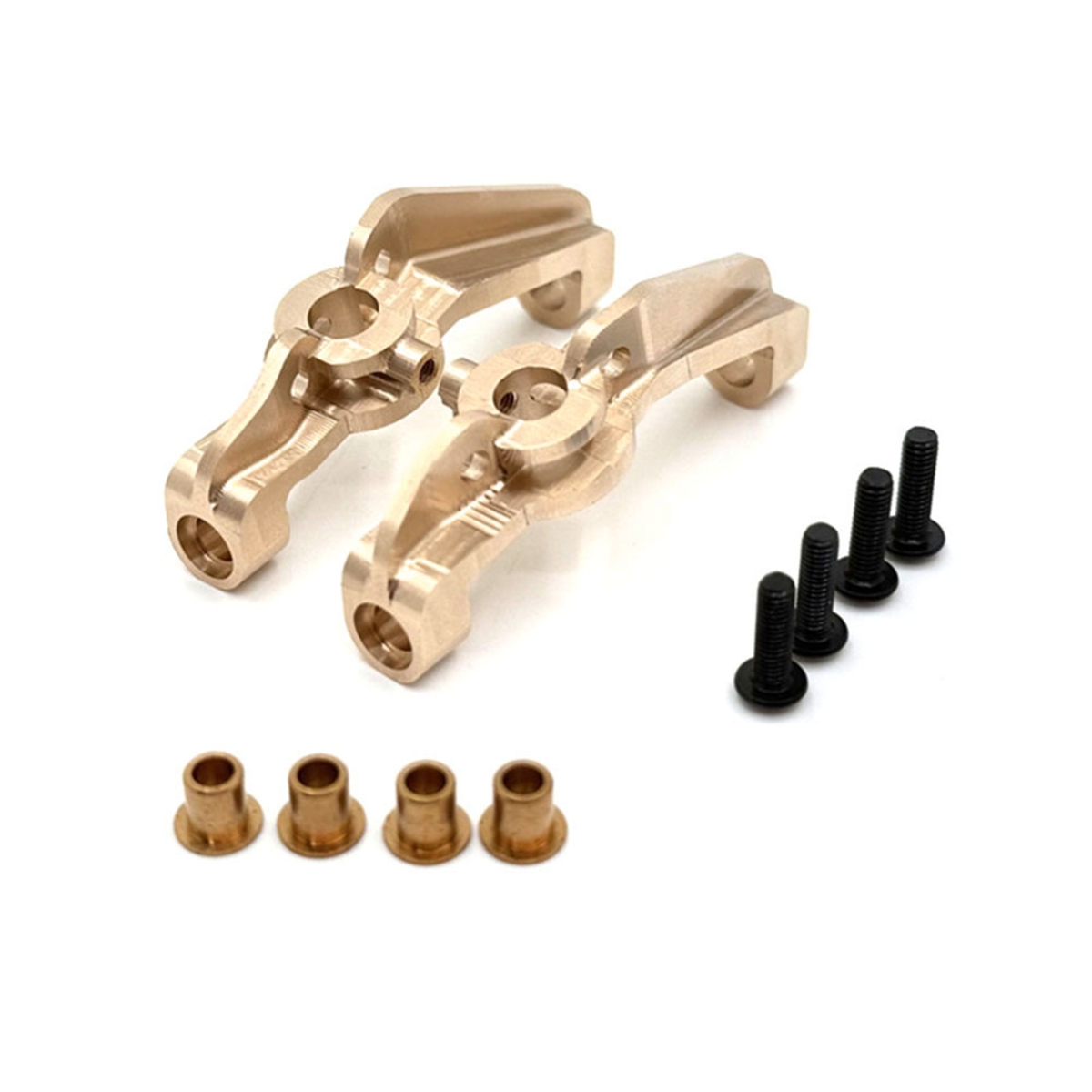BAAU RC Car Upgrade Brass Front Axle C Seat Kit for 1/12 H12Y H12Y+ RC Car Toy Parts
