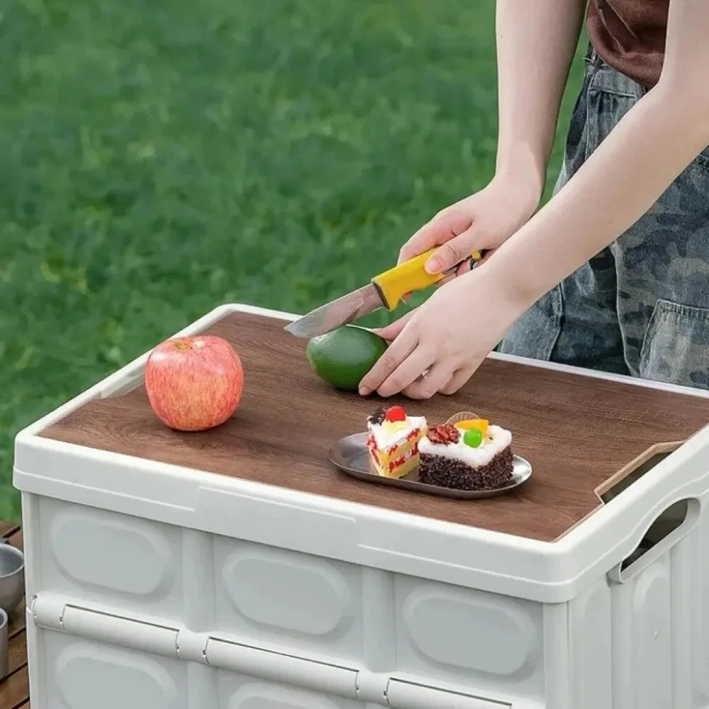 Outdoor Camping Camping Folding Storage Box Home Car Trunk Storage Box Convenient Storage Box