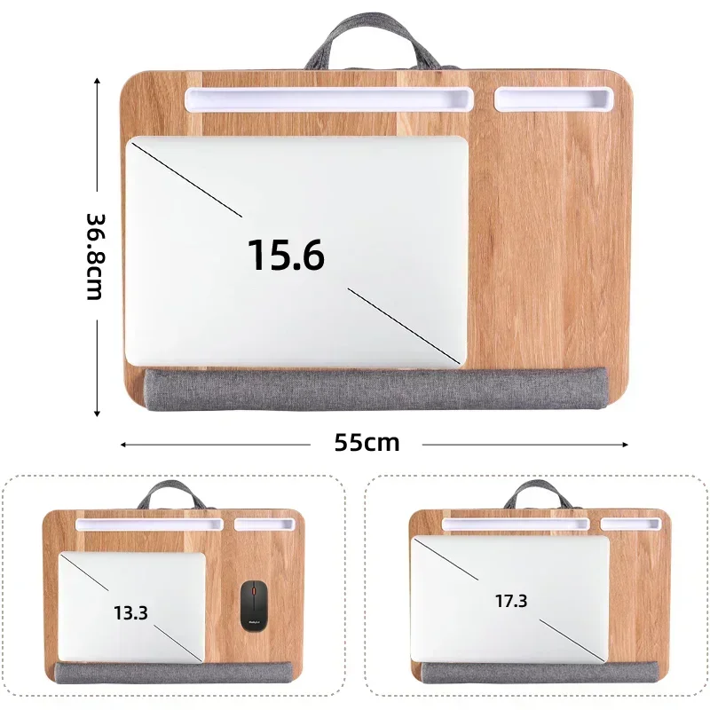 MUMUCC Foldable Laptop Desk Student Dormitory Office Furniture Bed Sofa Small Desk Simple Office Desk To Isolate Heat
