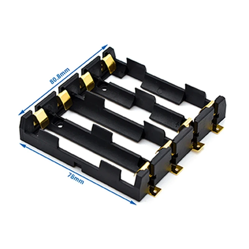 18650 Batterie kasten einfach doppelt drei vier smt Patch gerade Stecker 1-4 Zellen Patch Batterie halter smd