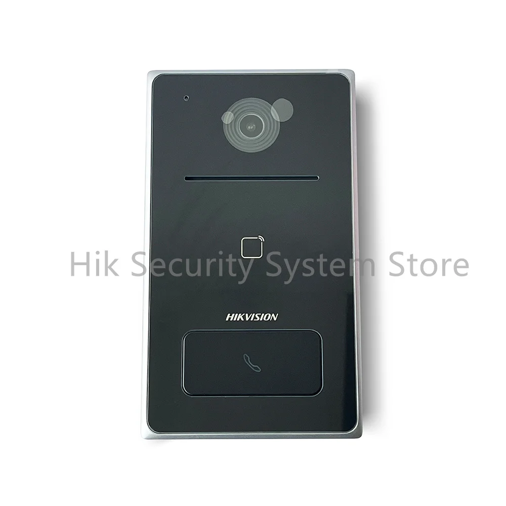 Hikvision DS-KV6133-WME1 WIFI IP Villa Door Station Vídeo Porteiro com Capa de Chuva Campainha Sem Fio