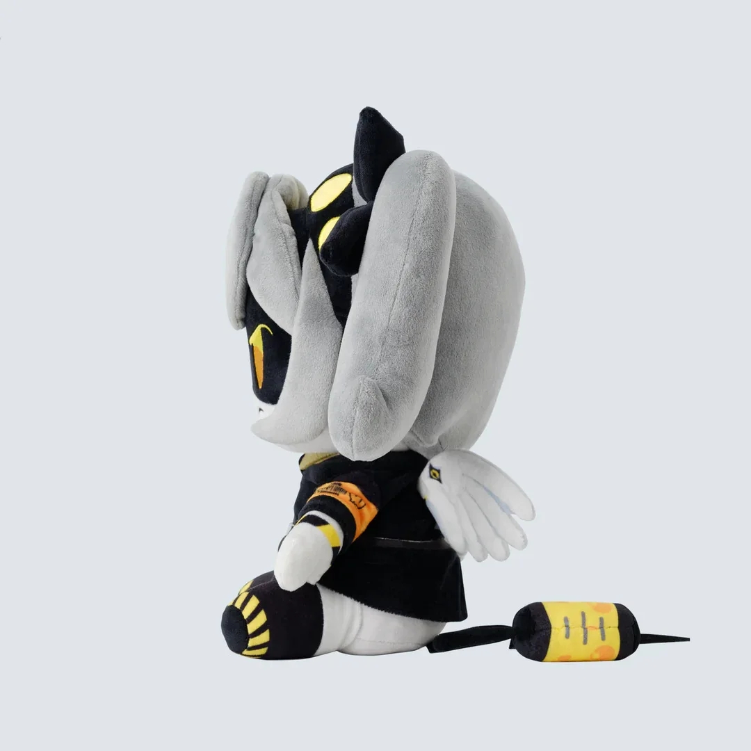30cm assassinato drones menina brinquedos de pelúcia kawaii dos desenhos animados anime n cão udi plushie boneca macio assassinos pequeno robô brinquedos para crianças natal