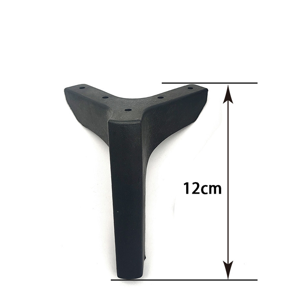 2/4PCS Telescopic  Stand Support Plastic Steel Furniture Hardware Feet Stand Adjustable Heightening Bracket Bed Beam Support