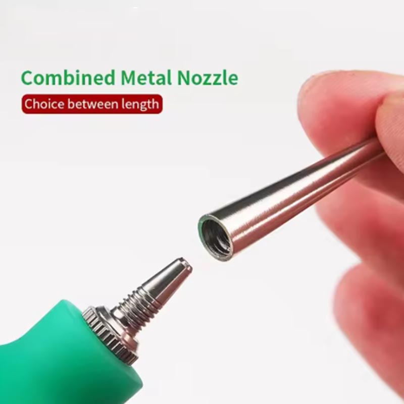 Limpador de poeira para reparo de telefone 2 em 1, soprador de ar, caneta de limpeza para telefone, pcb, pc, teclado, remoção de poeira, limpeza de lente de câmera